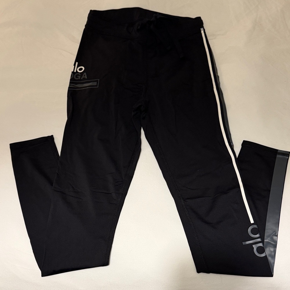 ALO Yoga Black High Rise Leggings XXS